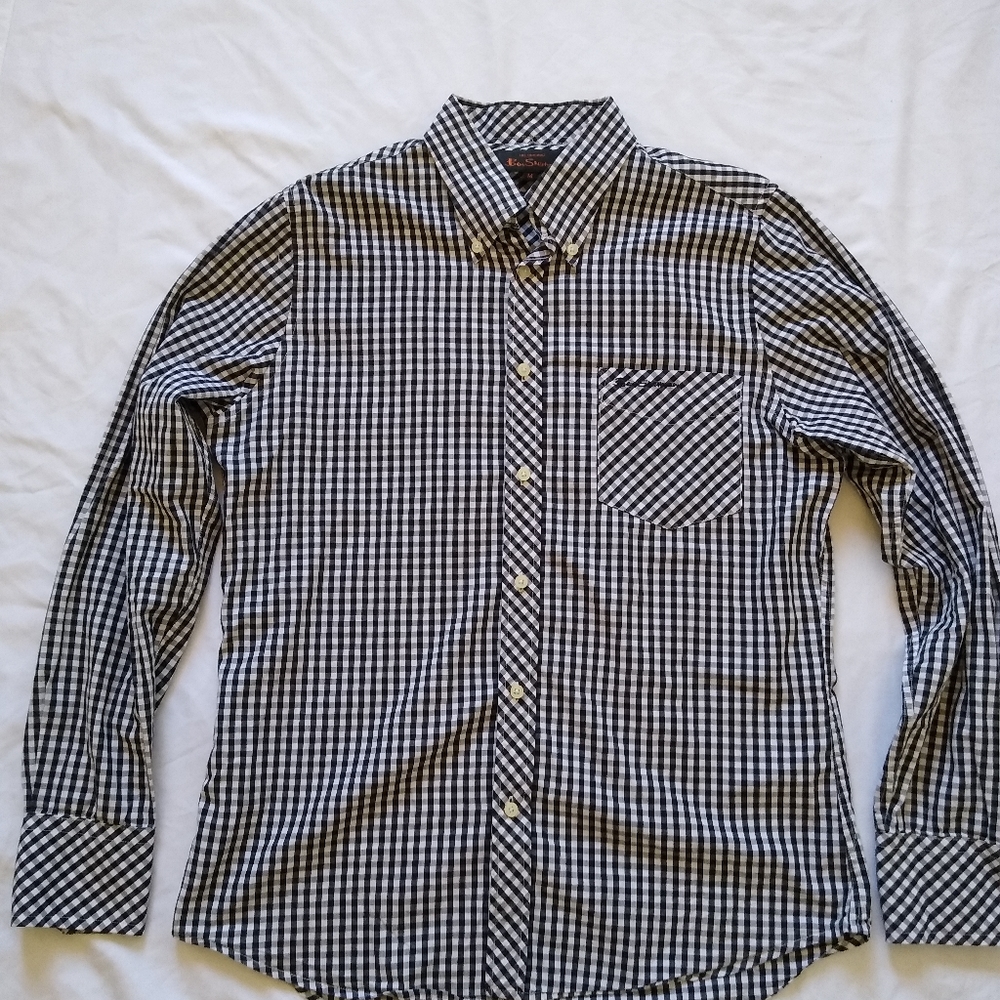 Ben Sherman Gingham Black